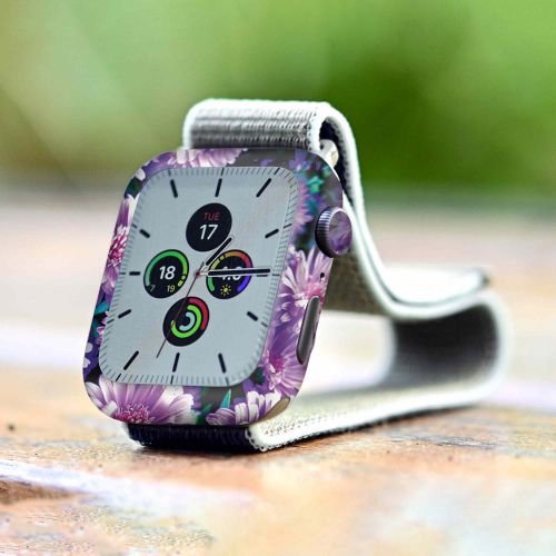 Apple_Watch 5 (40mm)_Purple_Flower_4